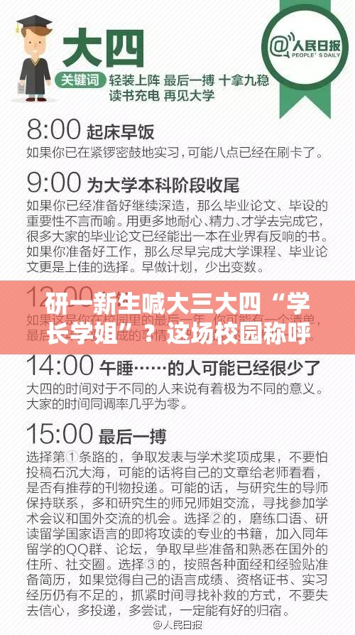 研一新生可以接受叫大三大四学生学长学姐吗？